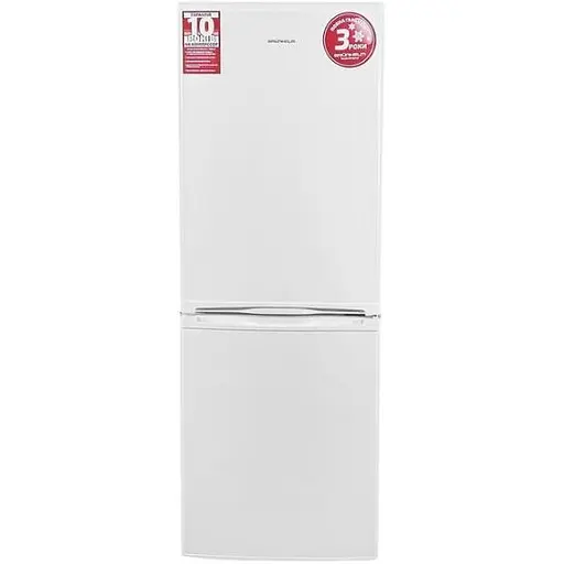 Двухкамерный холодильник Grunhelm BRH-S151E57W (151 см.ниж.мороз.бел)