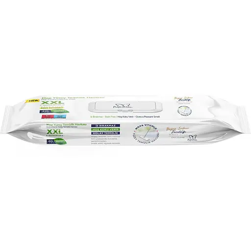 Вологі серветки Papilion для миття підлоги з клапаном 40 шт.