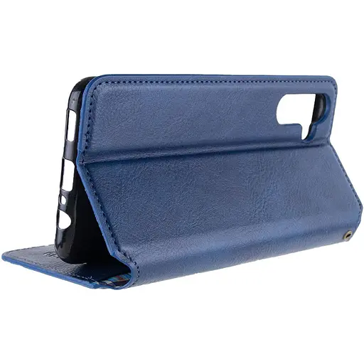 Чехол-книжка Getman кожаный Cubic PU для Samsung Galaxy A14 4G/5G Синий - фото 6