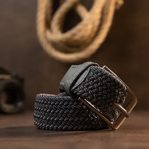 Ремінь Vintage текстильний чоловічий 115х3,4 см acs0018127 - фото 6