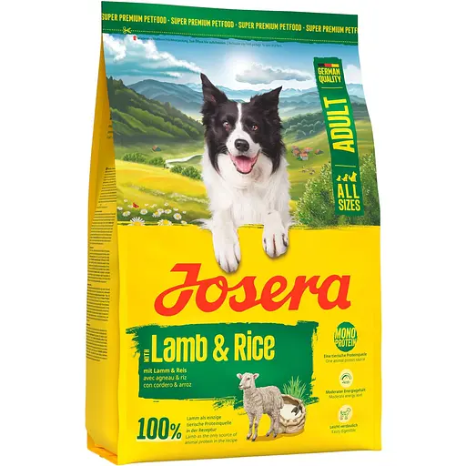 Сухий корм для собак Josera A/S Adult Lamb & Rice 3 кг - фото 2
