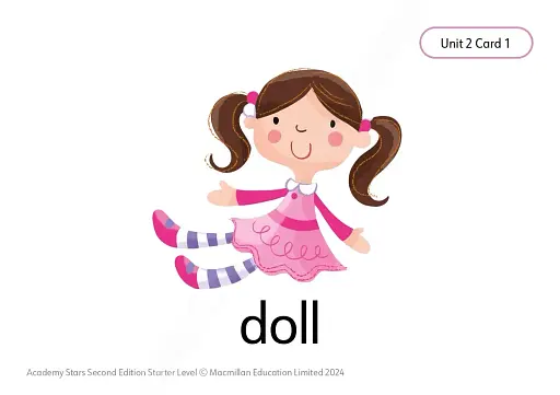 Academy Stars Second Edition Starter Level Flashcards - фото 3