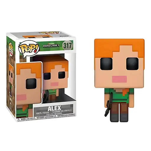 Фигурка POP Minecraft Алекс с киркой 10 см (2025-21)