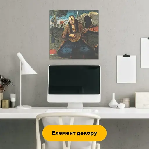 Дерев'яний фігурний пазл Козак Мамай, А4, Картонна коробка 100 елементів - фото 5