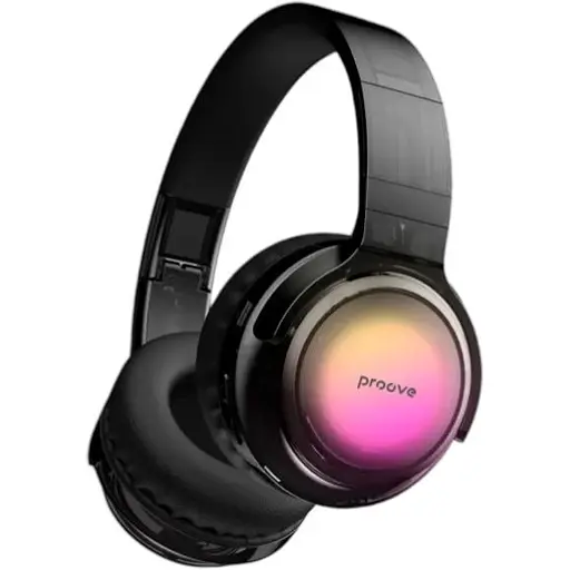 Навушники Proove Bluetooth Stereo Crystal Galaxy transparent black UA