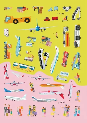 Книжка з наліпками. Літаки - фото 8