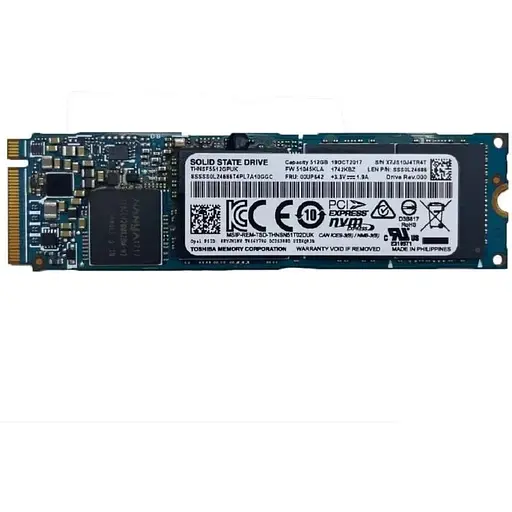 Накопичувач SSD Toshiba M.2 2280 512GB XG4 (THNSF5512GPUK) Б/В - фото 1