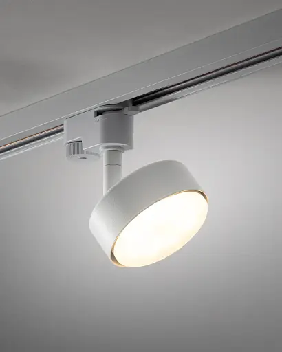 Трековый светильник Nowodvorski 12374 Profile Puck GX53 1x12W IP20 белый - фото 2