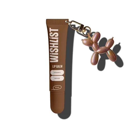 Бальзам-блеск для губ WishList Espresso Noir Lip Gloss Balm 10 мл + Игрушка-брелок - фото 3