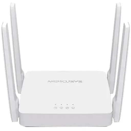 Роутер Mercusys AC10 Wi-Fi 802.11b/g/a/n/ac, 2x10/100M LAN, 1x10/100 WAN, 4 зовнішні антени