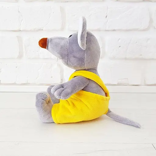 М'яка іграшка Мишеня Пармезан 17см - фото 2