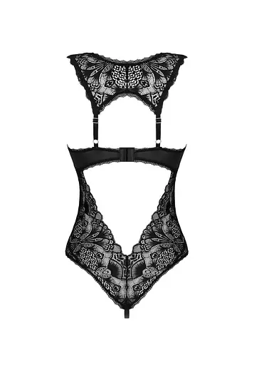 Боді Obsessive Donna Dream XS/S чорний - фото 6