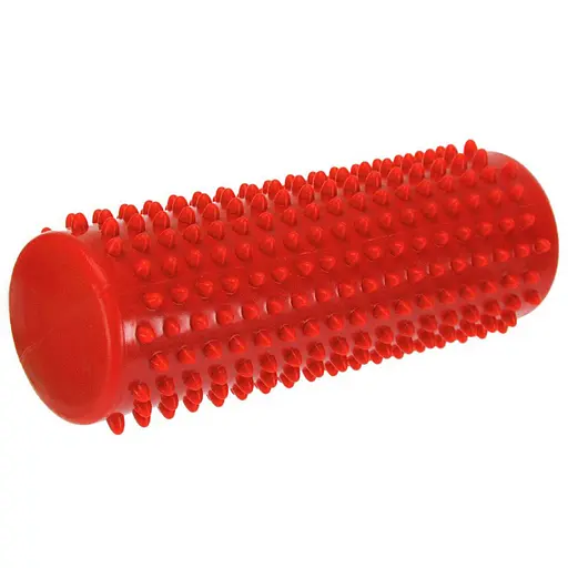 Масажний циліндр EasyFit Spindle з шипами червоний (EF-1070-R) - фото 1