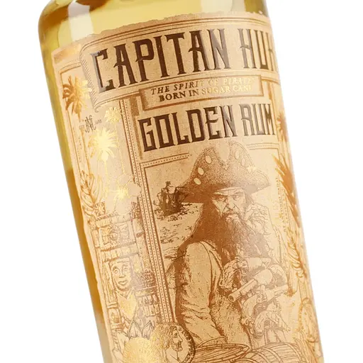Ром Capitan Huk Golden 37,5%. 1 л  - фото 5