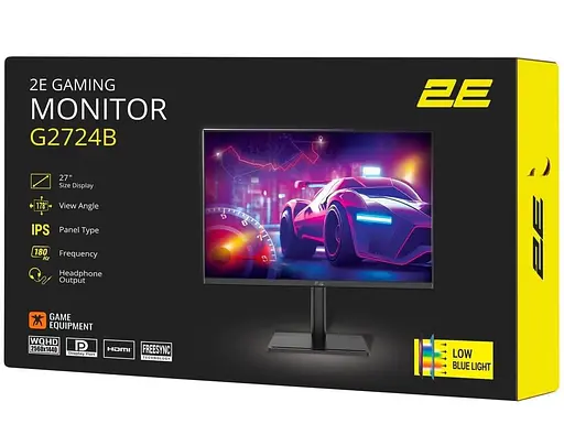 Монітор 27" 2E GAMING G2724B QHD IPS 180Hz (2E-G2724B-01.UA) - фото 12