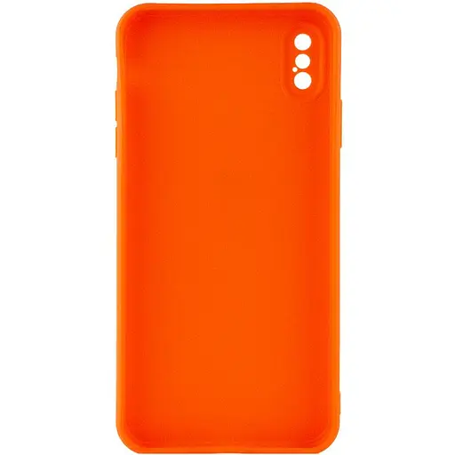 Силіконовий чохол Epik Candy Full Camera для Apple iPhone XS Max 6.5 Помаранчевий/Orange - фото 2
