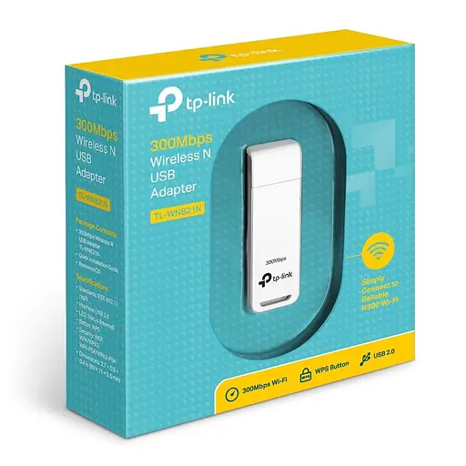 WiFi-адаптер TP-Link USB TL-WN821N (TL-WN821N) - фото 3