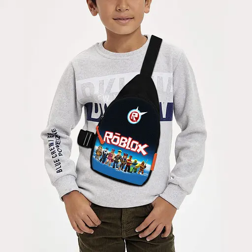 Сумка через плече дитяча Roblox 29х17 см сумка слінг для хлопчика (01961)