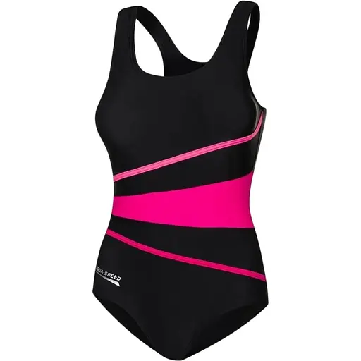 Купальник Aqua Speed ​​Stella M Чорний/Рожевий (1000-352-16-M)