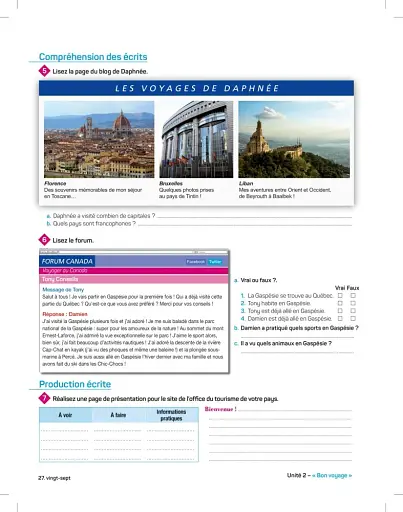 LaClasse - Niveau A2 - Cahier d'activités - фото 5