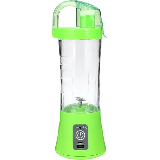 Фитнес блендер Q&Q Qllipin Juice Cup OL-602 аккумуляторный портативный с поилкой зеленый - фото 1