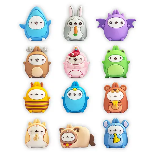 Дисплей фігурок-сюрпризів Cool Things серії Molang - Милі піжамки 24 шт. (ML029-CDU) - фото 3