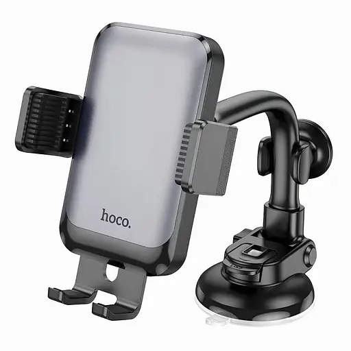 Автомобільний тримач Hoco H27 Rock з присоскою та поворотом 360° для смартфонів 4.7-7"