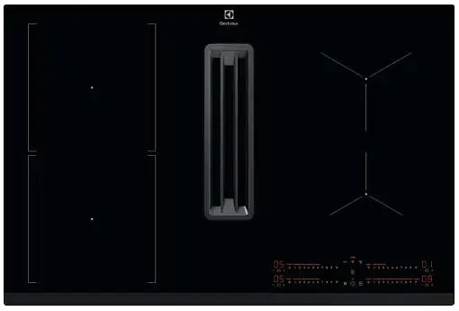 Варочная поверхность индукционная Electrolux KCC83443 со встроенной вытяжкой - фото 1