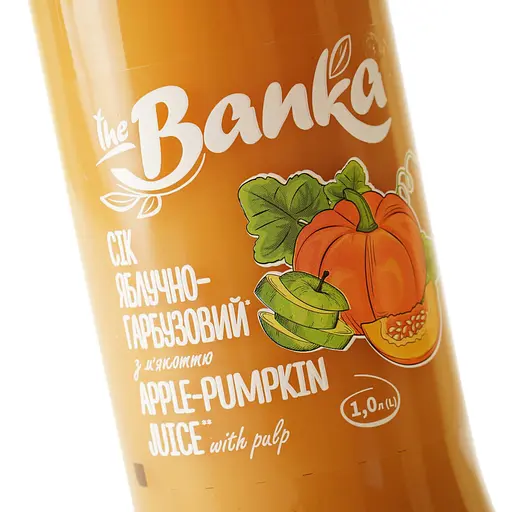 Сік The Banka яблучно-гарбузовий 1 л - фото 5