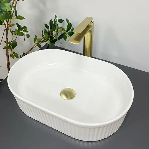 Умивальник VBI Biella white накладний VBI-014000, Білий - фото 4