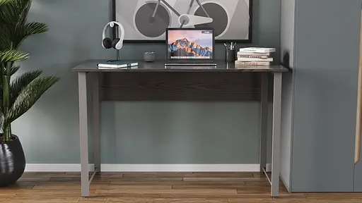 Компьютерный стол Курт 75x100x70 серый ДСП Сосна Кембра 32мм FRD-101866 - фото 4