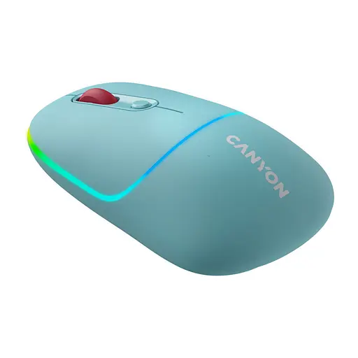 Мишка Canyon MW-22 Dual Band RGB Wireless Dark Cyan (CNS-CMSW22DC) - фото 4