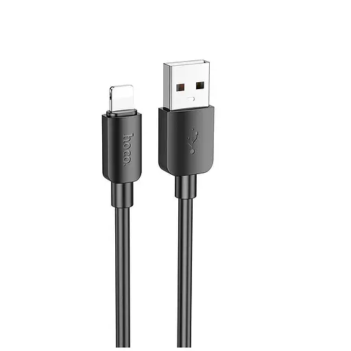 Кабель Hoco Lightning Hyper charging data cable X96 1 м 2.4A - фото 2