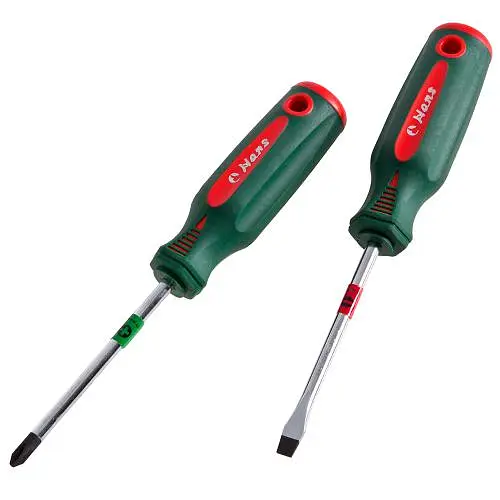 Набір викруток Hans шліц/хрест 9 шт. (06400-9М) - фото 2