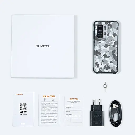 Смартфон Oulitel WP27 68"FHD+ /12GB+256GB/ G99 /8500mAh /64+16Мп/ IP69K /NFC CAMO - фото 5