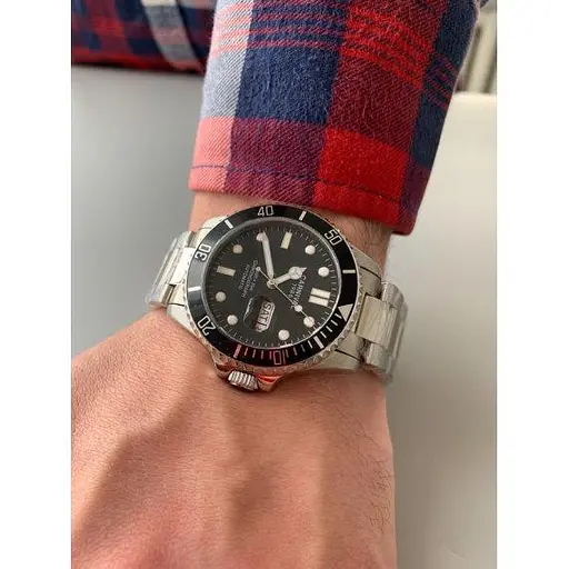 Часы мужские наручные Carnival Patent (Серебристые) - фото 3