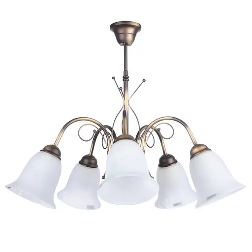 Люстра подвесная Brille флористика E27 60W BR (BKL-470S/5)