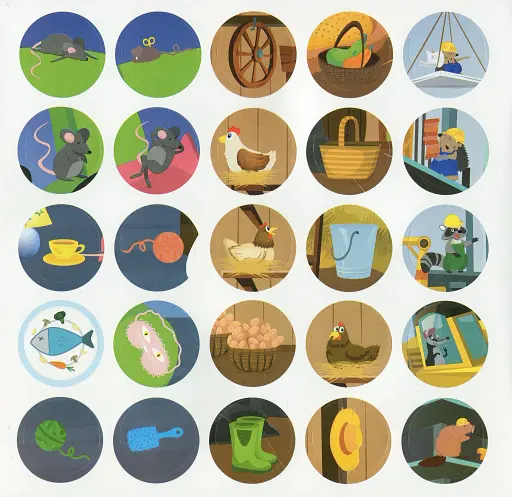 Поміркуй. Знайди відмінності. Півник-господар - фото 4