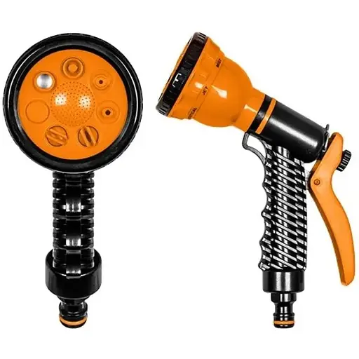 Пистолет Bradas для полива 7 режимов BLACK LINE ECO-4440 - фото 1