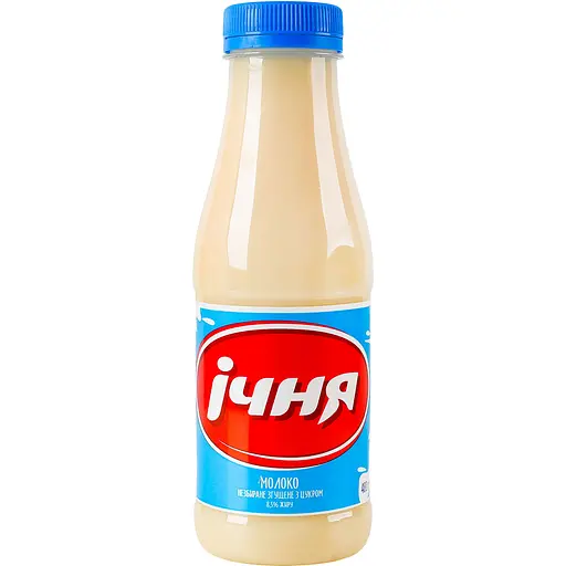 Молоко згущене Ічня незбиране з цукром 8.5% 480 г - фото 1