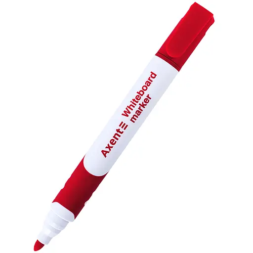 Набор маркеров Axent Whiteboard Comfort Grip 2552-A круглый 2 мм 12 шт. красный (2552-06-A)