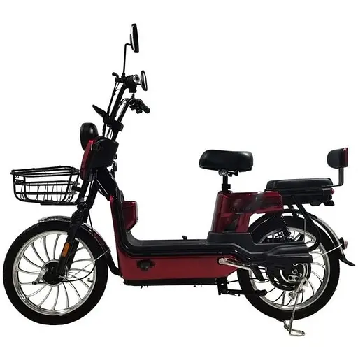 Електроскутер двомісний Crosser CR3 (600W, 60V, 20Ah) червоний - фото 3