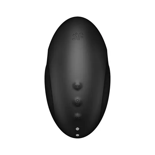 Вакуумний стимулятор клітора з вібрацією Satisfyer Vulva Lover 3 чорний - фото 4