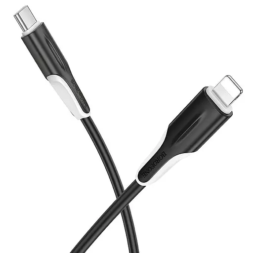 Дата кабель Borofone BX119 New Type-C to Lightning 27W (1m) Black - фото 2