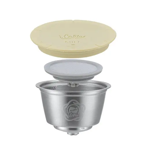Многоразовая металлическая капсула Icafilas Milk для молока и молочной пены на кофеварку Nescafe Dolce Gusto - фото 4