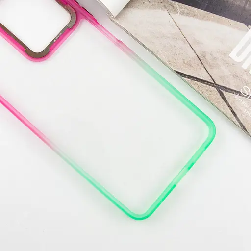 Чохол Epik TPU+PC Fresh sip series для Xiaomi Redmi Note 13 Pro 4G/Poco M6 Pro 4G/Note 14S Салатовий/Рожевий - фото 3