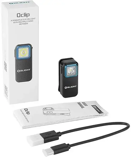 Ліхтар Olight Oclip Black - фото 11