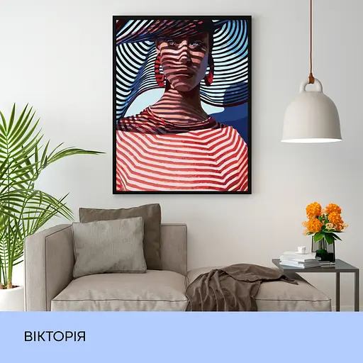 Набор для росписи по номерам "Виктория" 40*50 см - фото 3