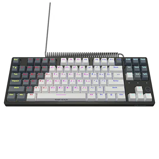 Клавиатура Lorgar Azar 514 TKL RGB EN+UA White (LRG-GK514TKL-WH-UA) - фото 3