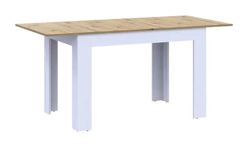 Столовый стол Doros Флинт Белый/Дуб Артизан 120(170)х80х78 (41510130) - фото 7